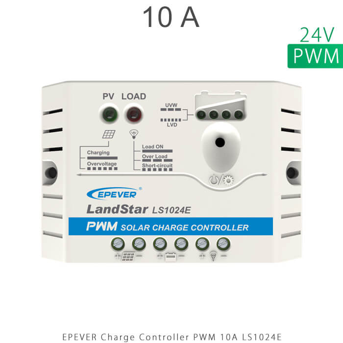 کنترل شارژر 10A مدل LS1024E/EU سری PWM EPEVER
